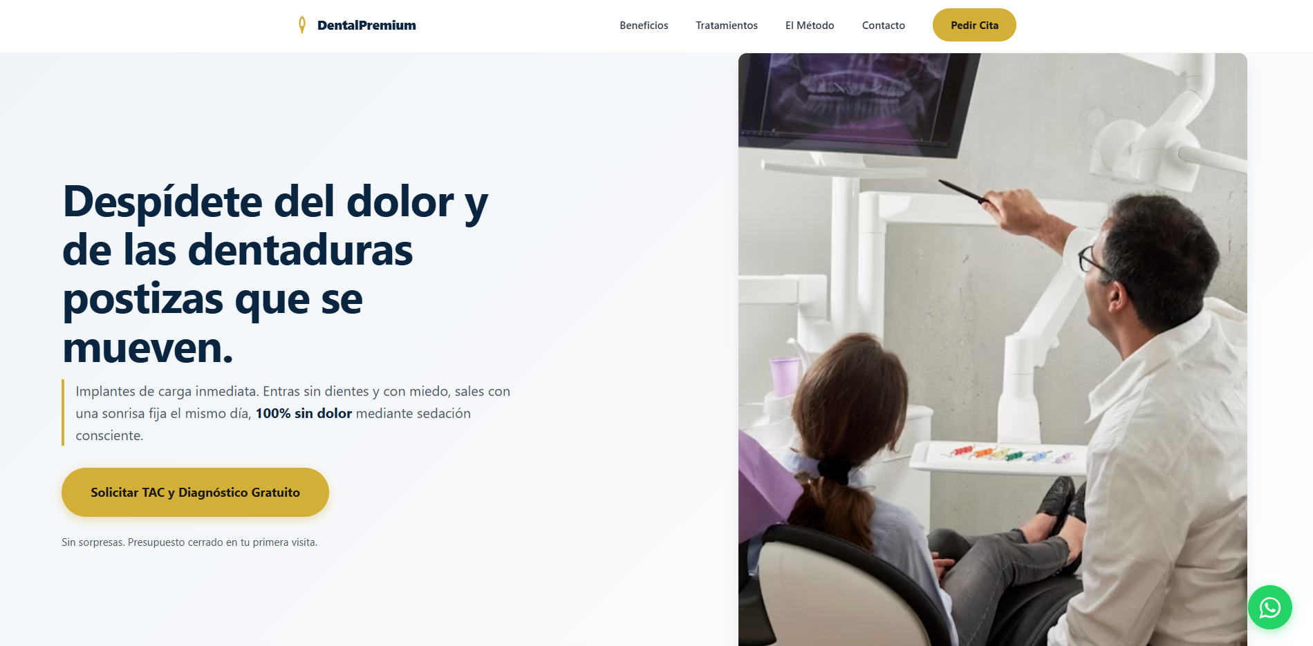Diseño web para Clínicas Dentales